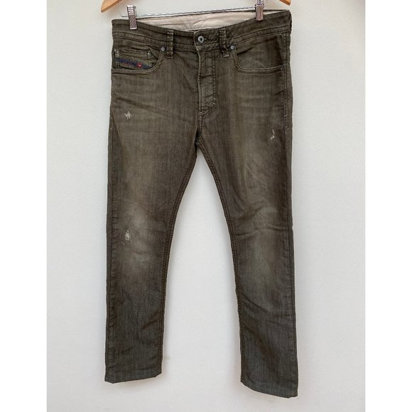 Diesel slim fit olive jeans in Olive - 30 - Picture 1 of 9